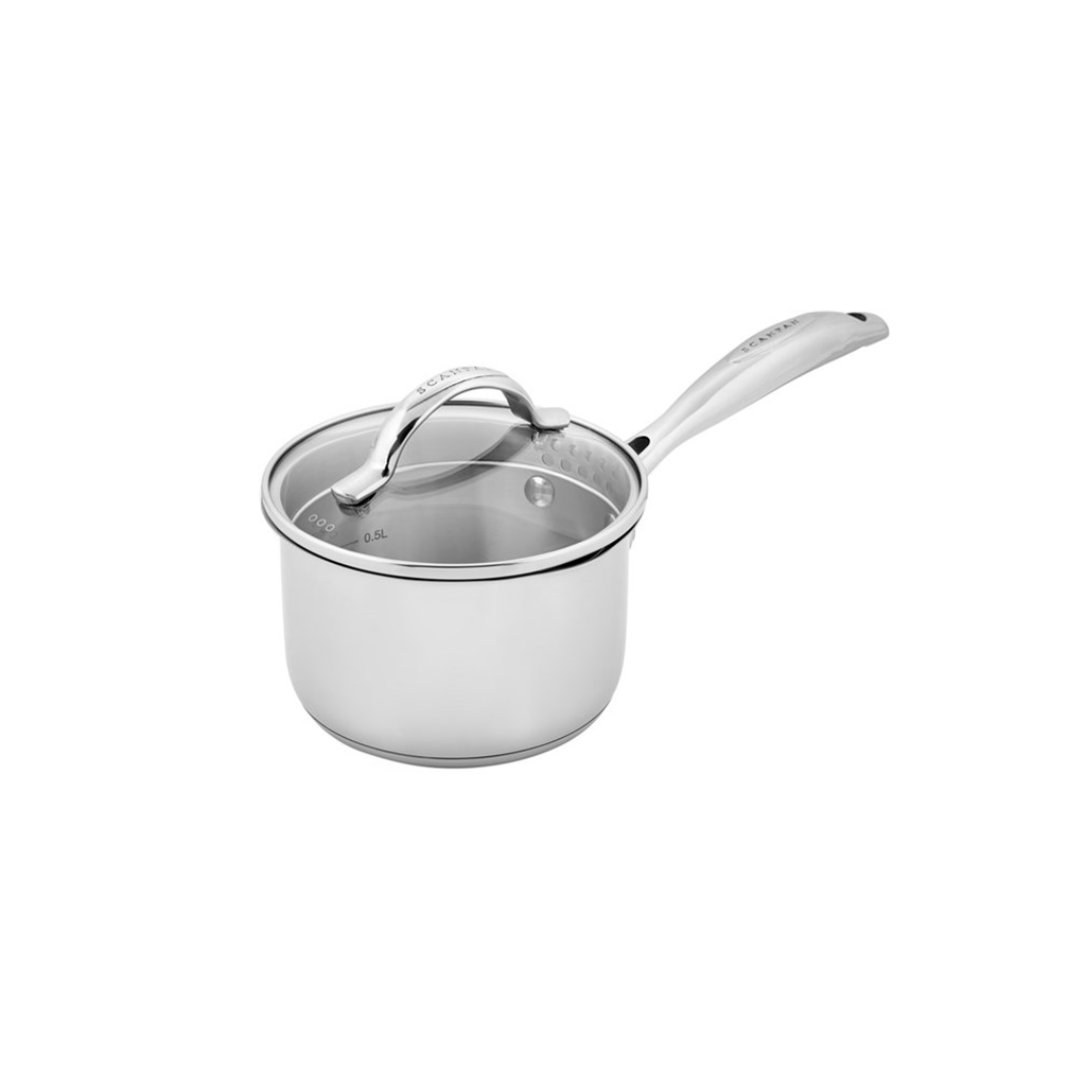 STS - Saucepan with Lid 14cm/1.2L (Stainless Steel)