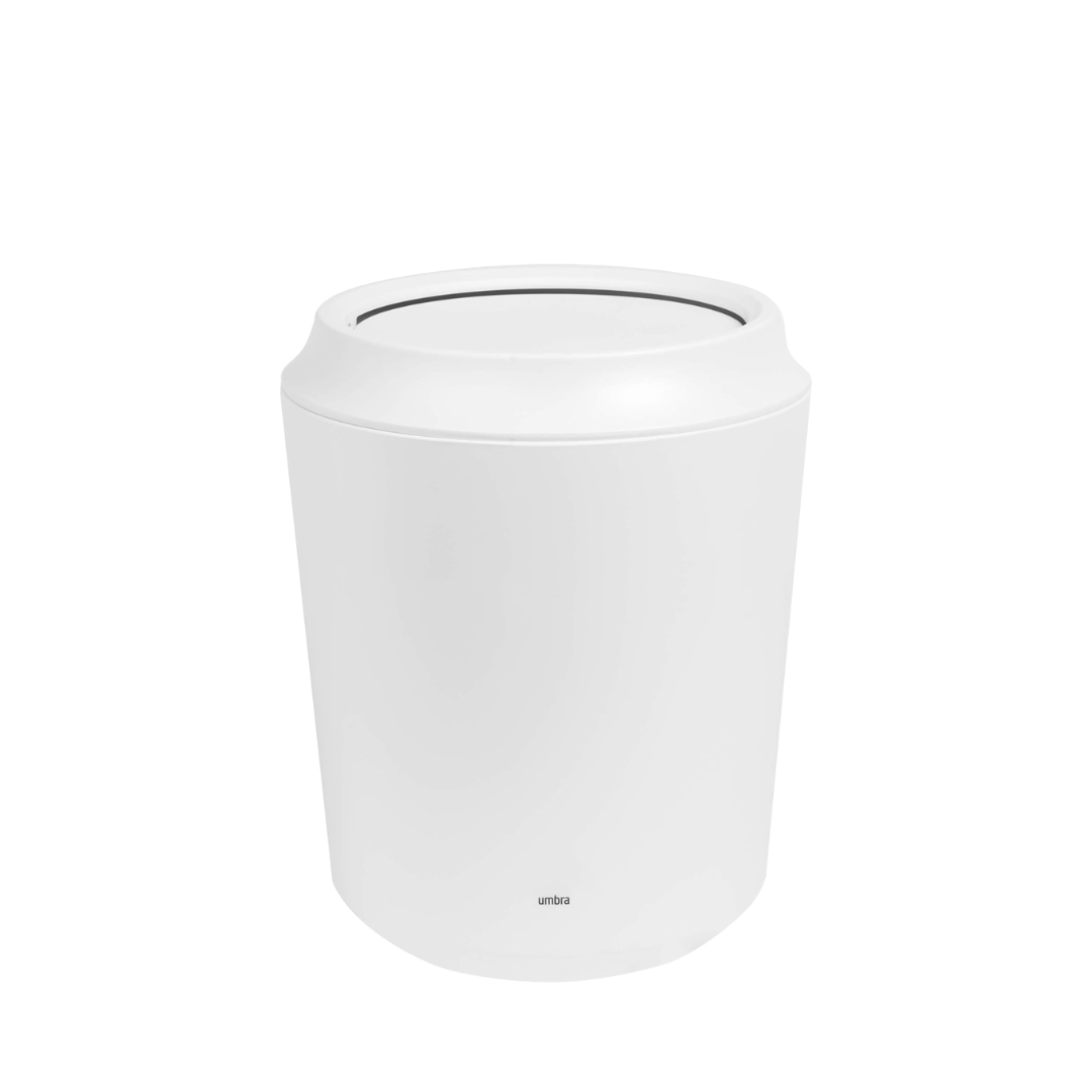 Corsa/Scillae Can with Lid - White