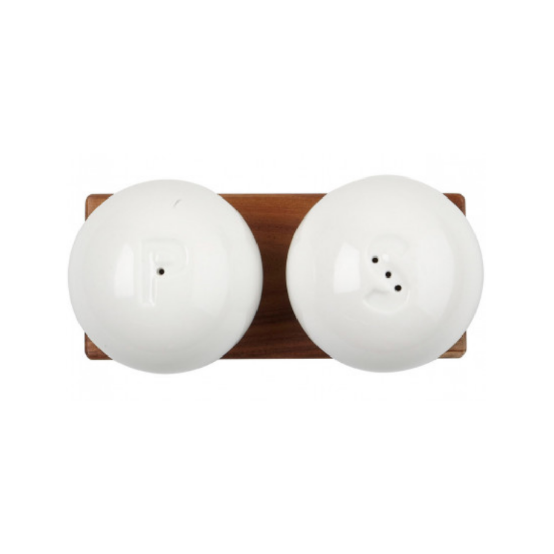 Aroma Salt&Pepper Shaker - White/Natural
