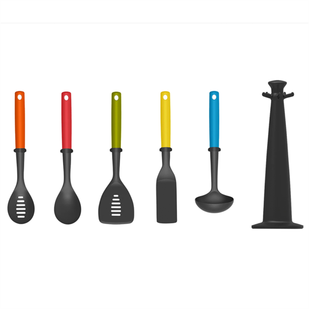 DUO 5-Piece Utensil Carousel Set