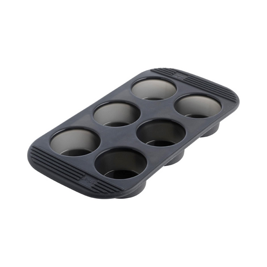6 Mini Muffin Baking Pan - Grey Translucent