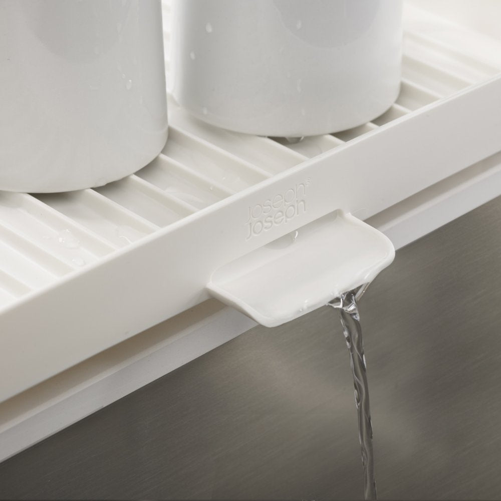 Y-Rack 2-Tier Dish Rack - White