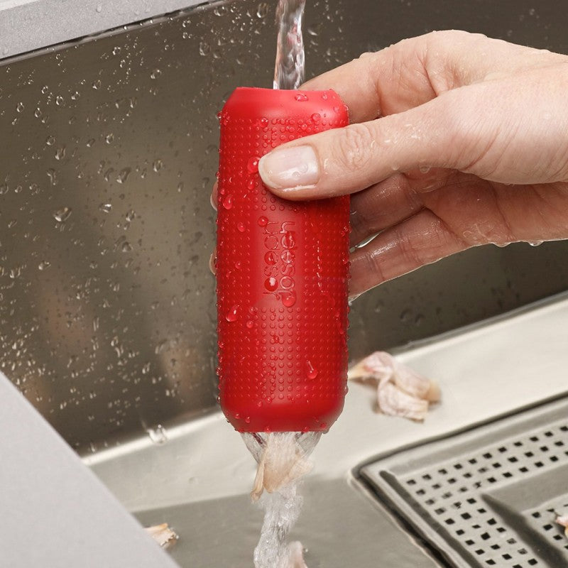 DUO Garlic Peeler - Red