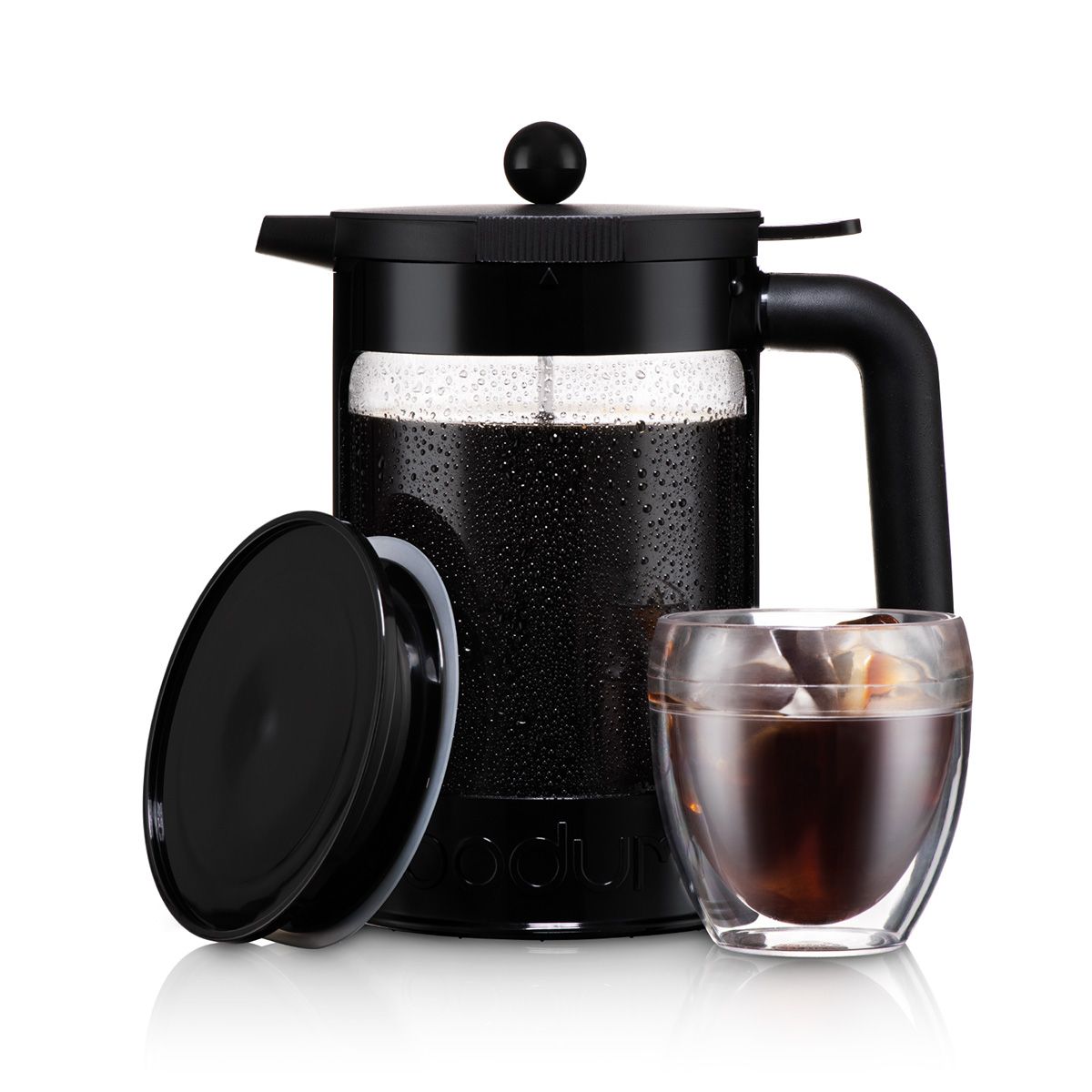 Bean Ice Coffee Maker, 1.5L/51oz - Black