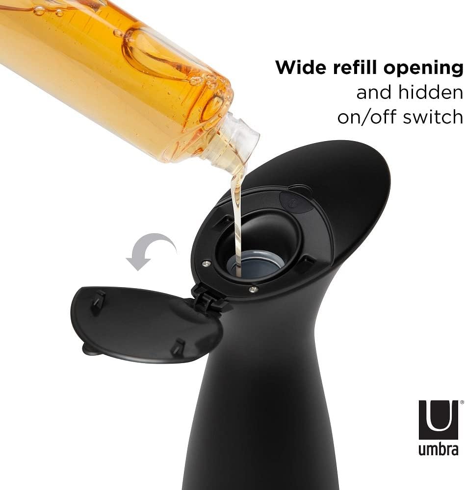 Otto Automatic Soap Dispenser 8.5Oz Sensor (Large) - Black