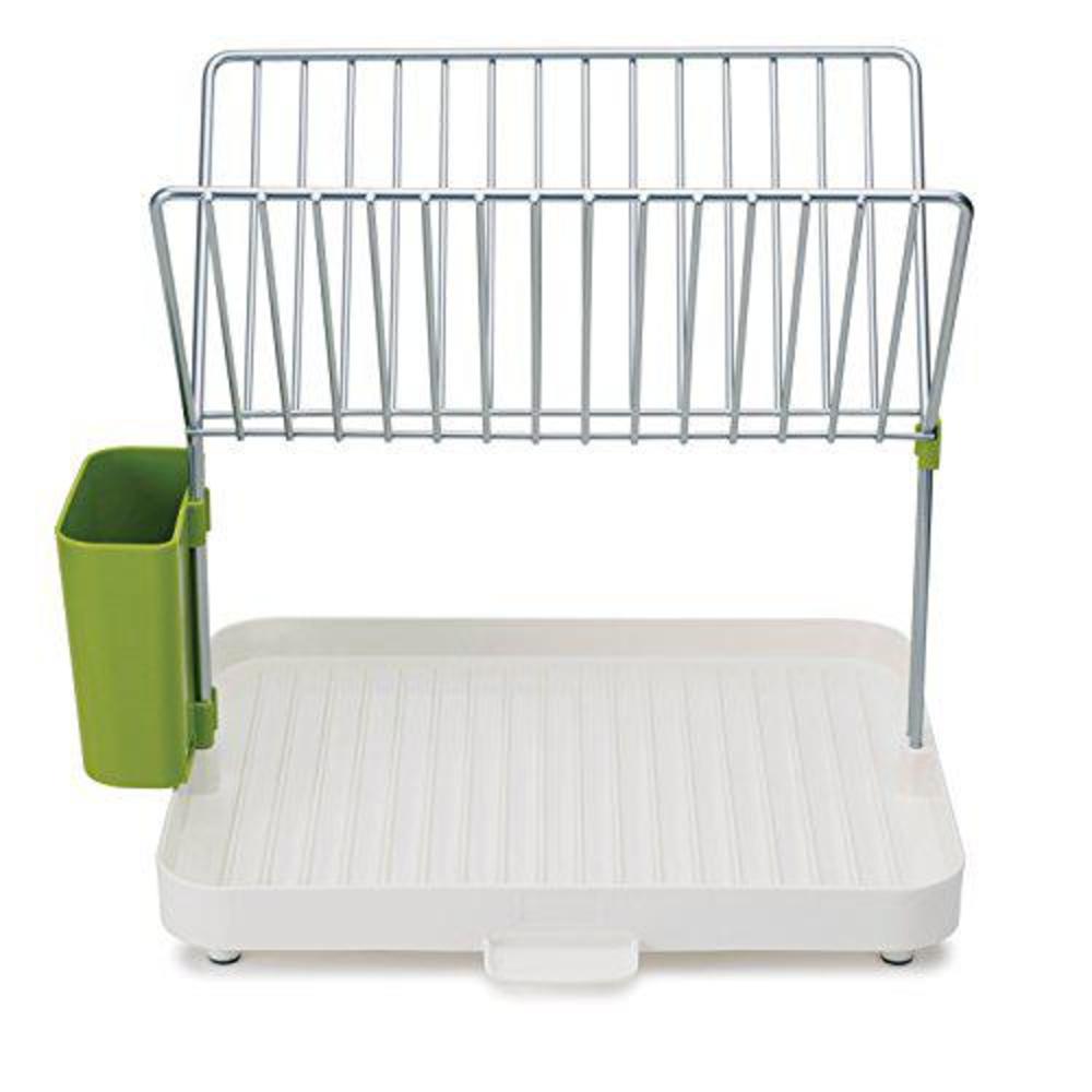 Y-Rack 2-Tier Dish Rack - White