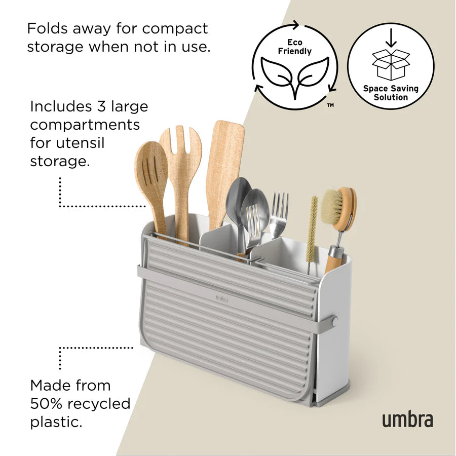 Sling Dish Rack - White/Grey