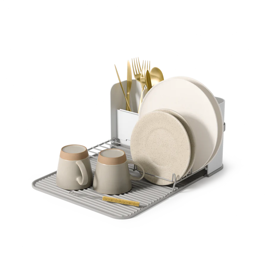 Sling Dish Rack - White/Grey