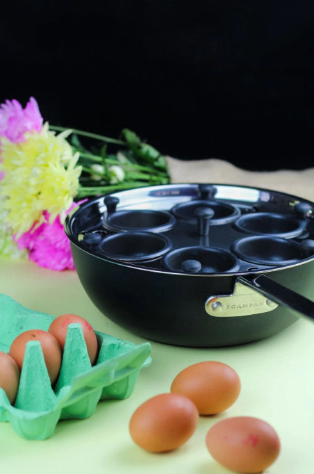 Techniq Steel - Egg Poacher Insert 26cm