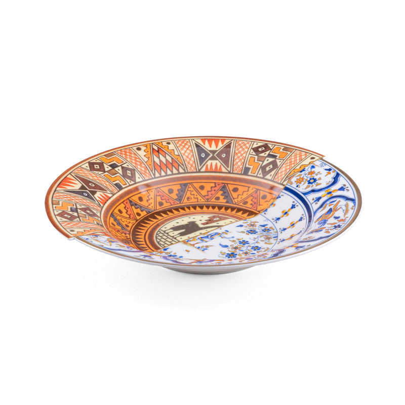 Hybrid Bowl Plate in Porcelain - Tula