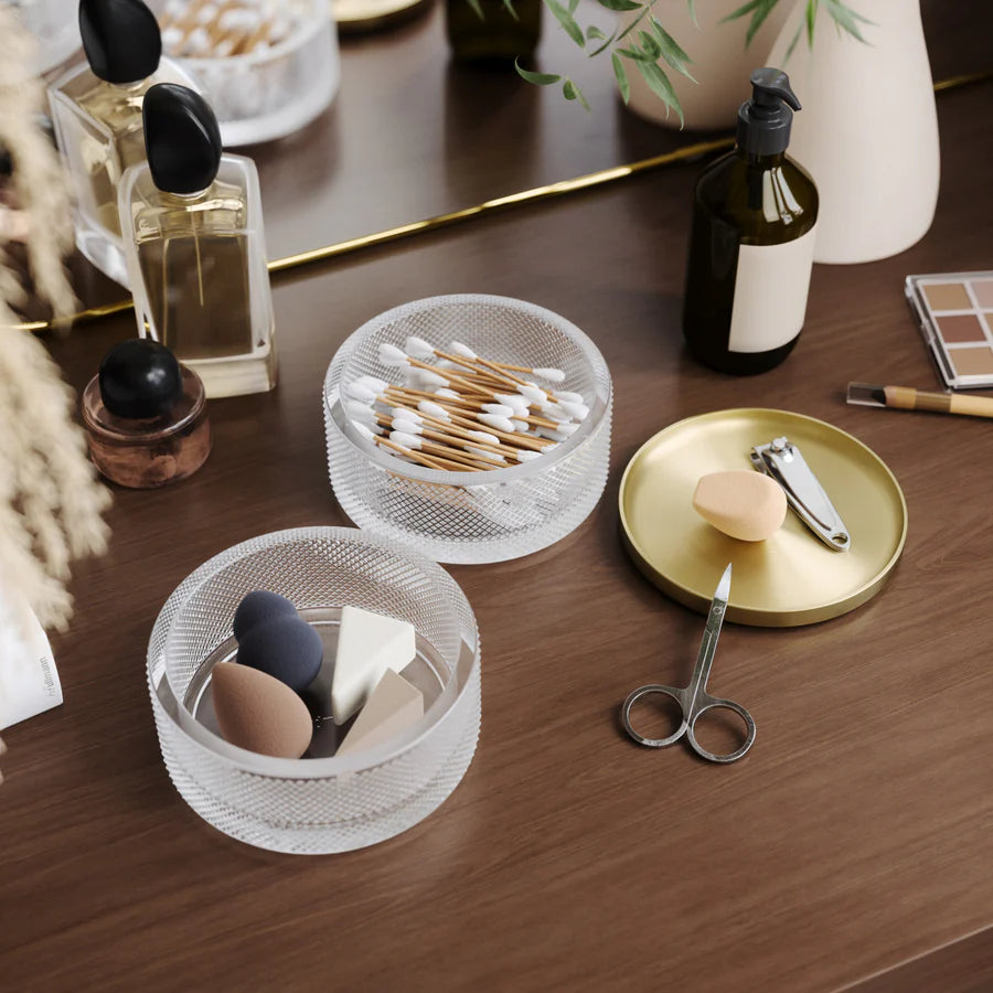 Tesora Box - Brass/Glass