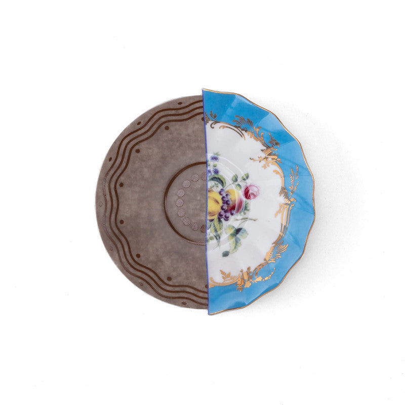 Hybrid TeaCup with Saucer in Porcelain - Kerma