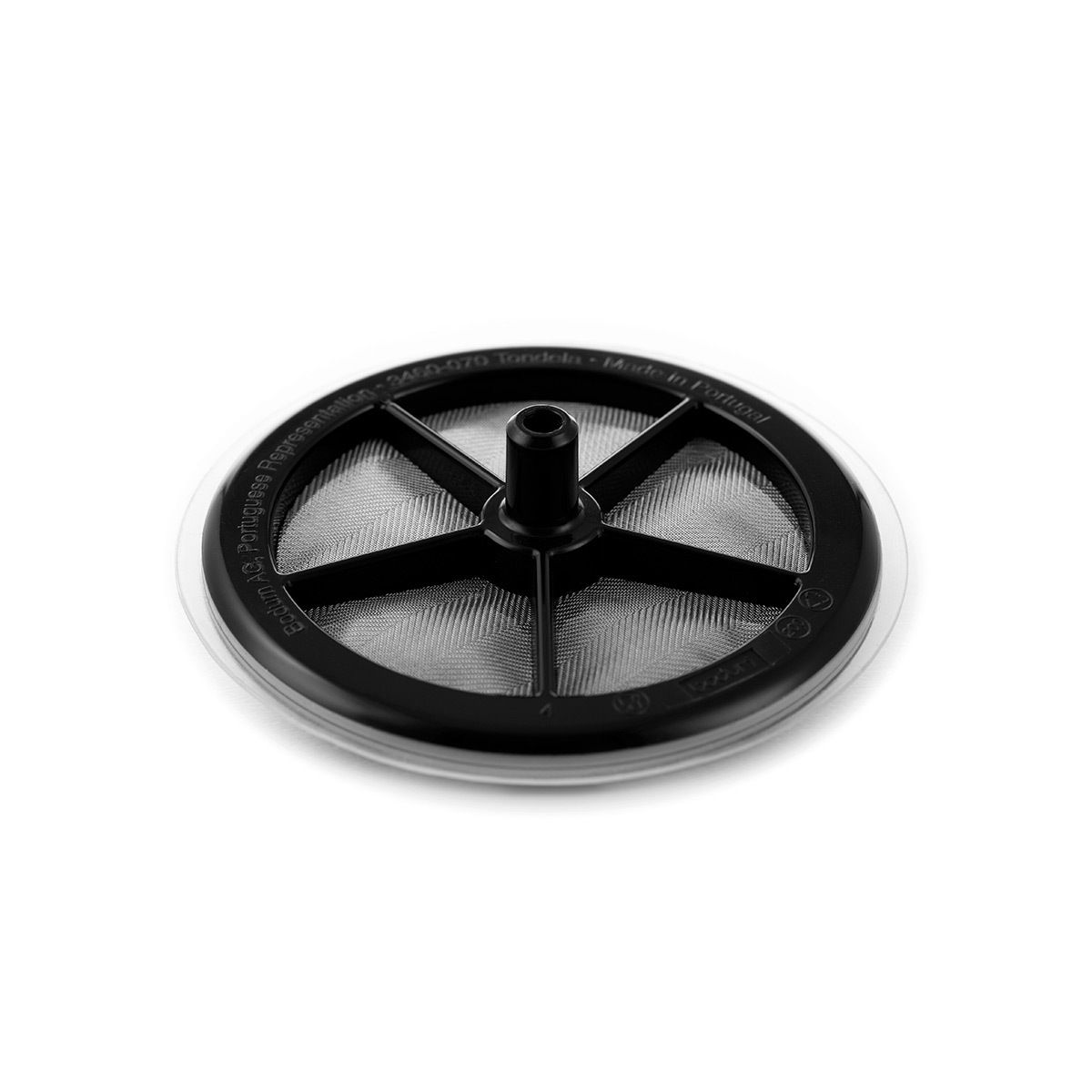 Cross Plate Including Silicon Ring For 3-Cup Coffee Maker - Transparent (Component)