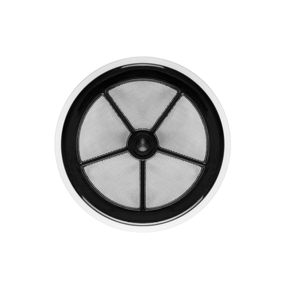 Cross Plate Including Silicon Ring For 3-Cup Coffee Maker - Transparent (Component)