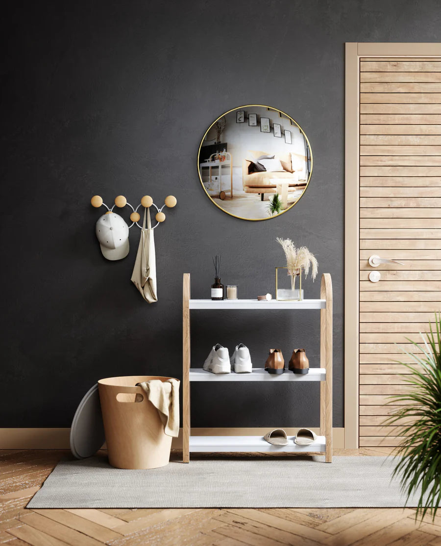 Bellwood Freestand & Shelf 3 Tier - White/Natural