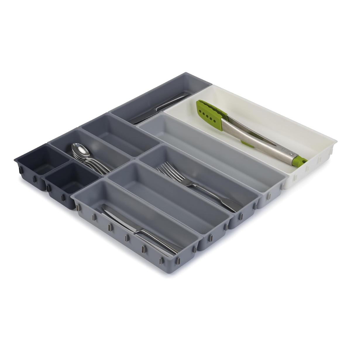 Blox 10-Piece Drawer Organiser Set - Grey
