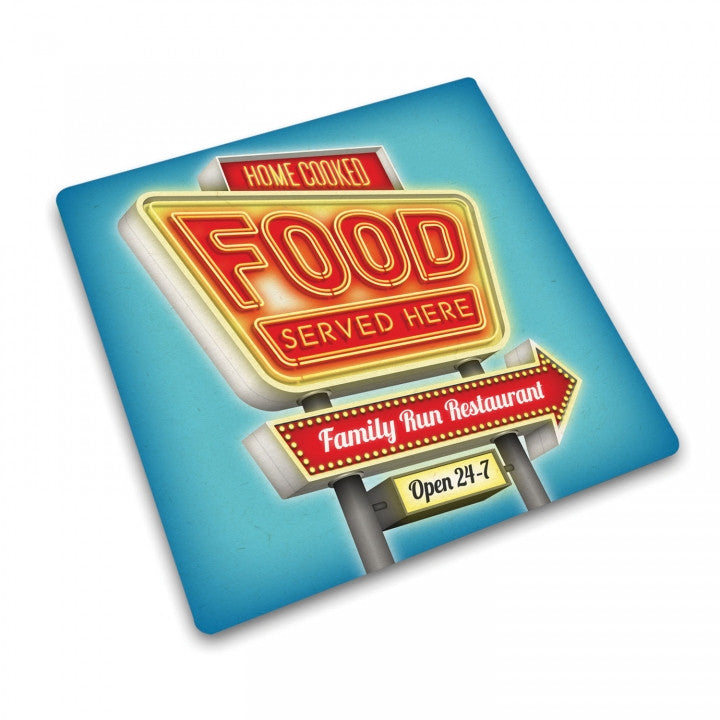 Worktop Saver (30x30cm) - Road Sign