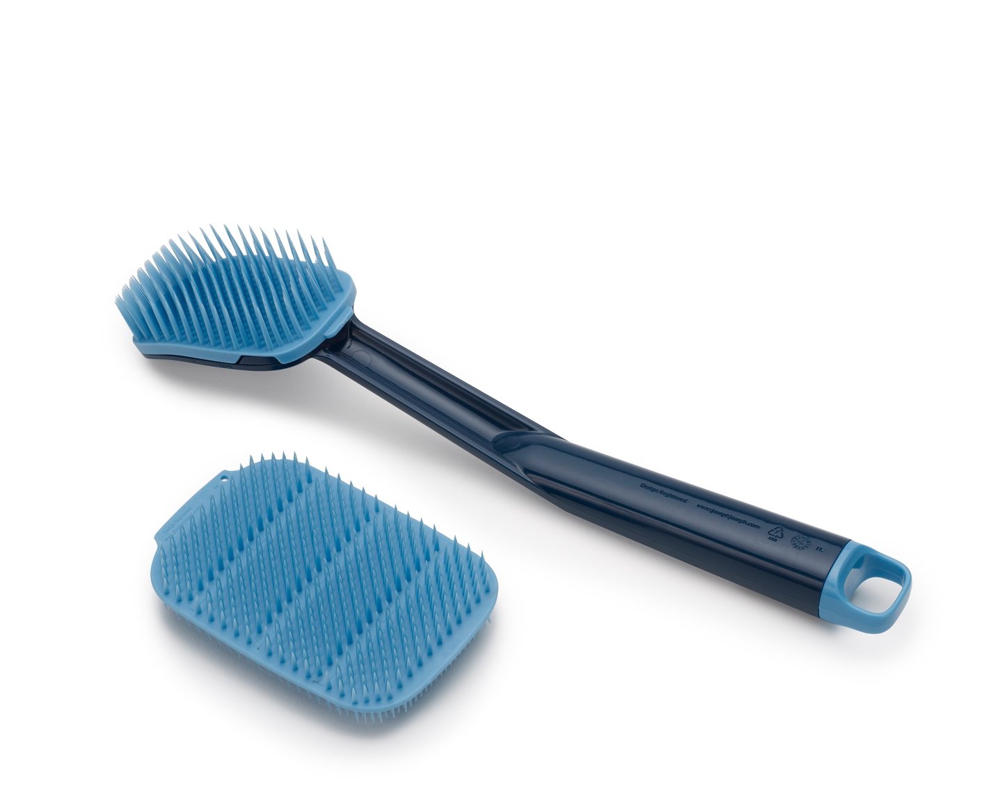 Cleantech Washing-Up Brush & Scrubber Set - Blue