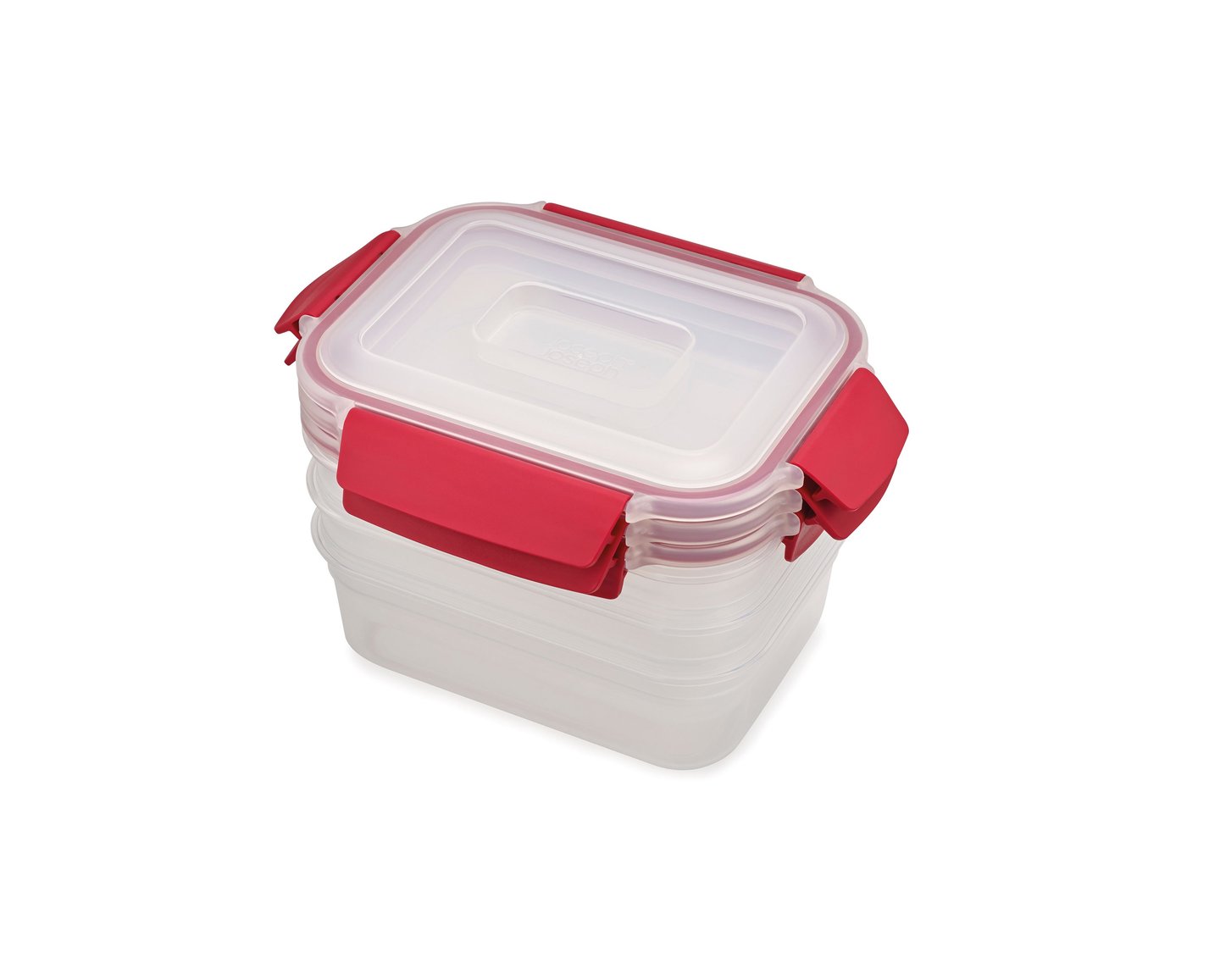 Nest Lock 3-Piece 1.1L Container Set - Red
