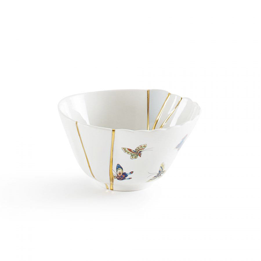 Kintsugi Fruit Bowl in Porcelain - N°2