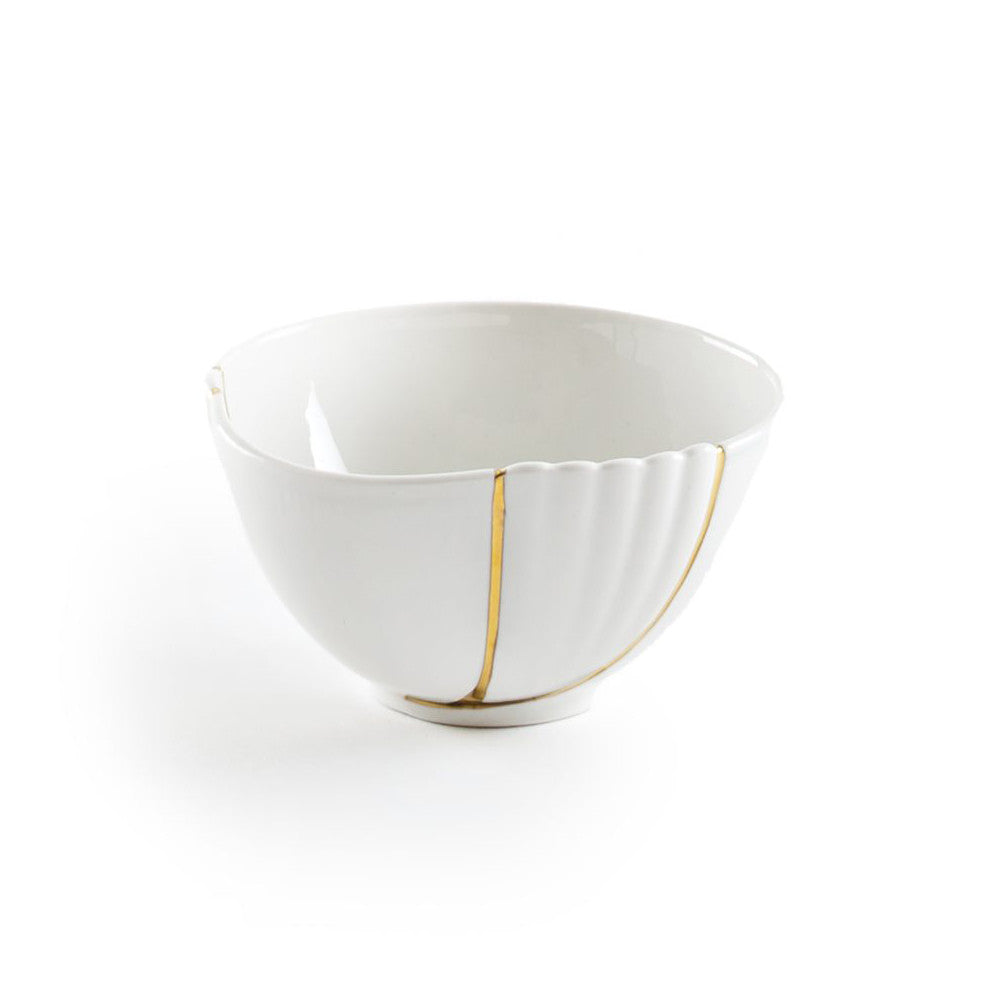 Kintsugi Fruit Bowl in Porcelain - N°3