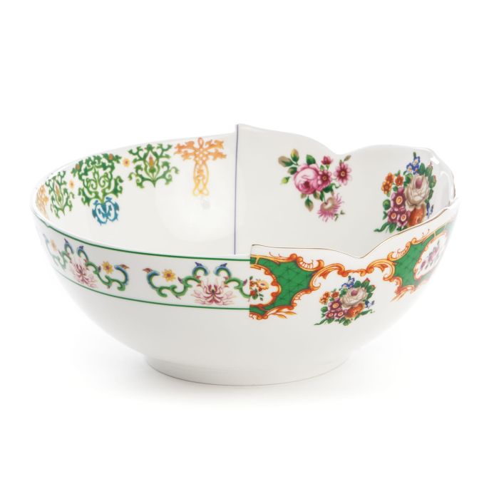 Hybrid Salad Bowl in Porcelain - Zaira