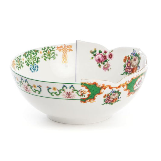 Hybrid Salad Bowl in Porcelain - Zaira