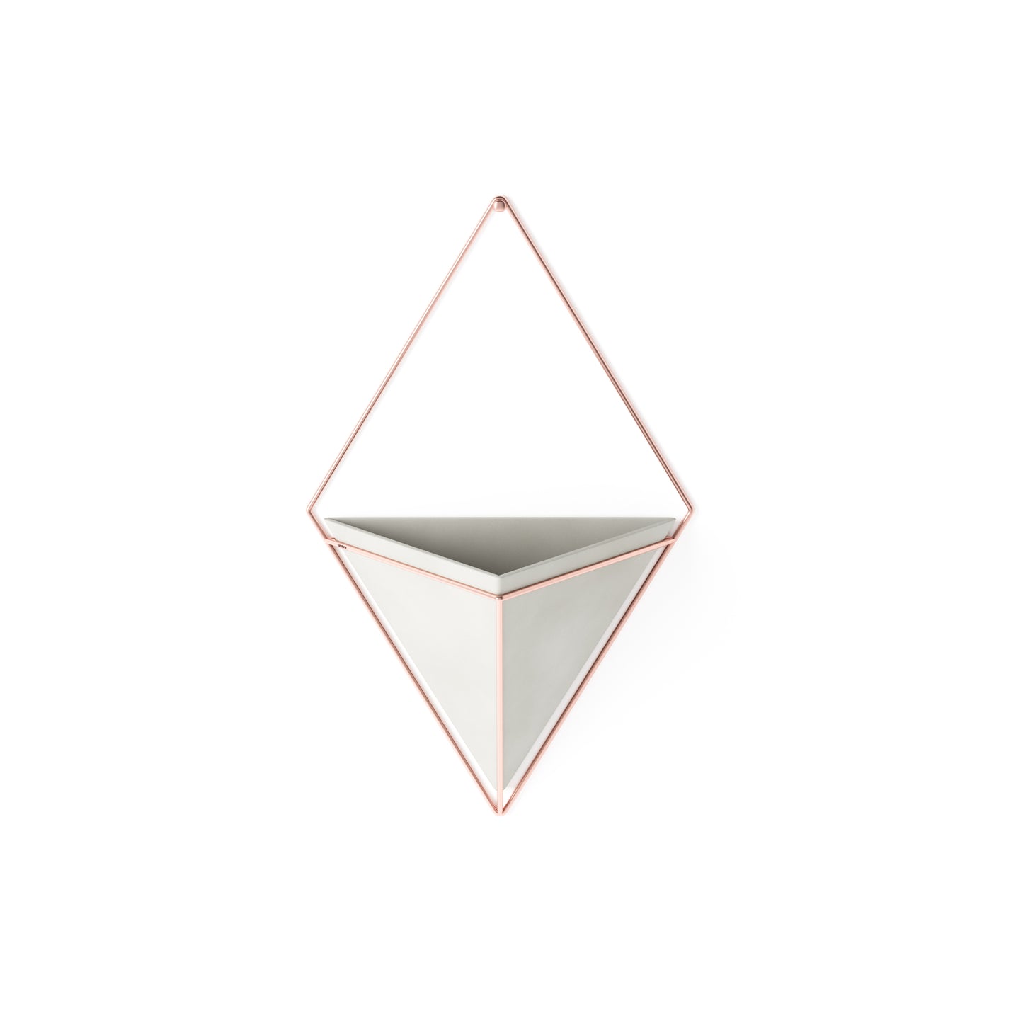 Trigg Wall Display (Large) - Concrete/Copper