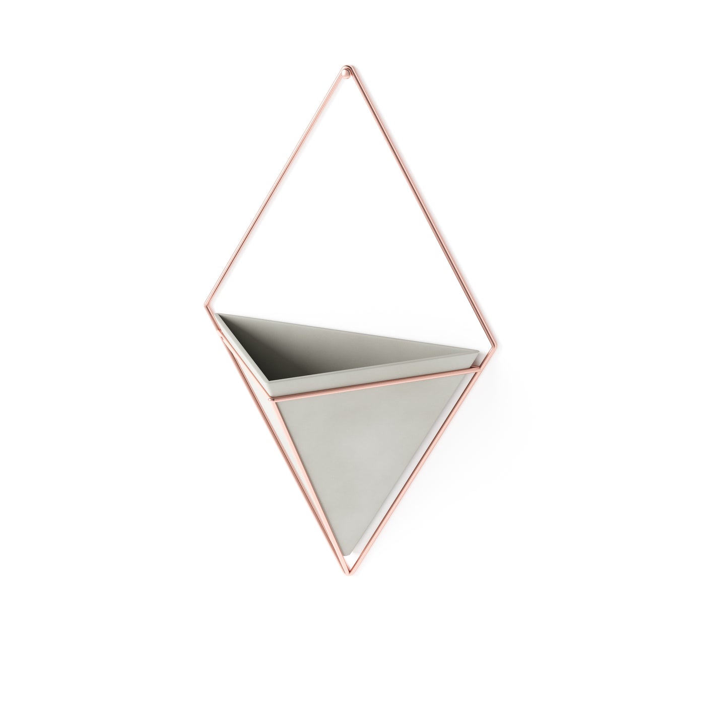 Trigg Wall Display (Large) - Concrete/Copper