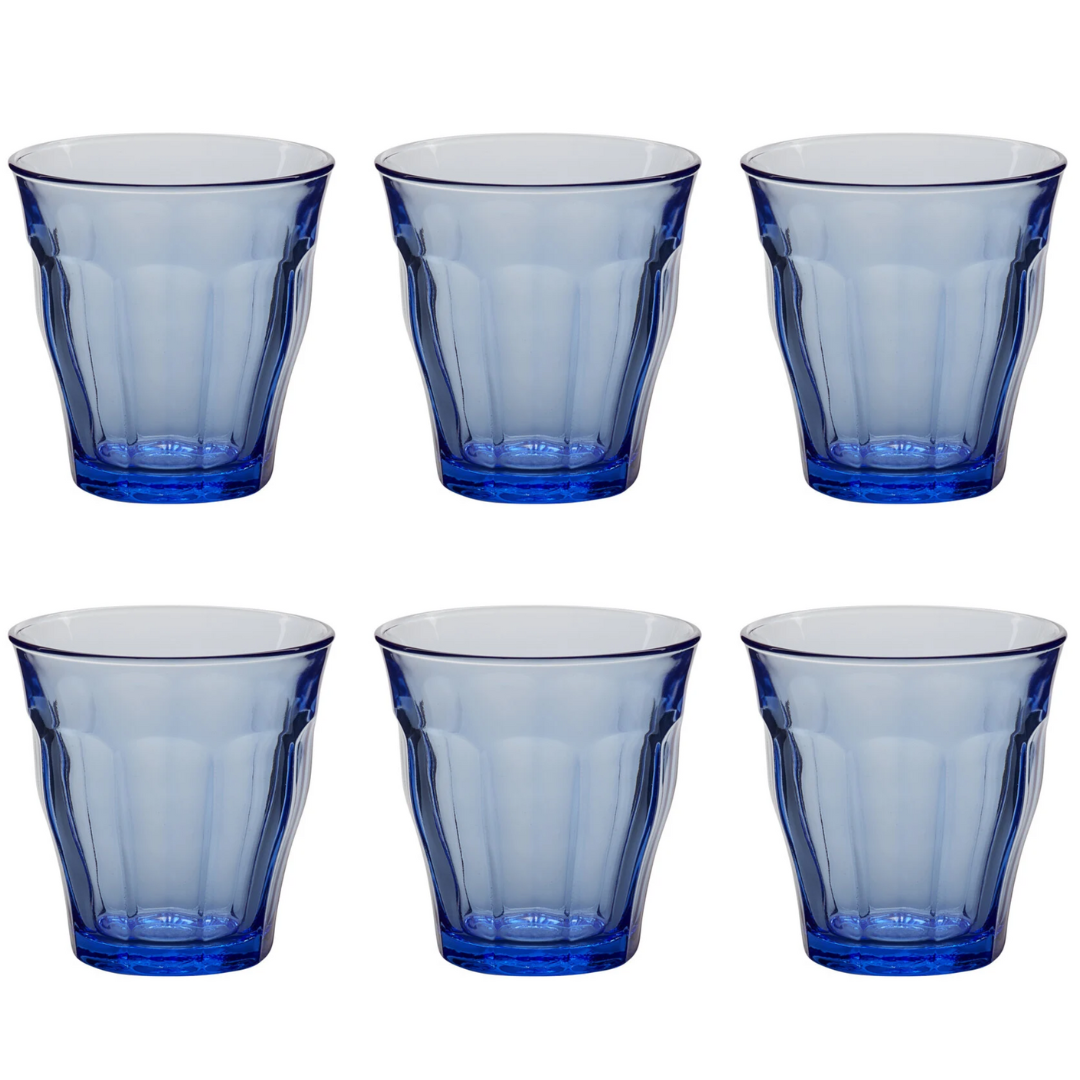 Le Picardie® Glass Tumbler (Set of 6), 22cL/7.375oz - Marine