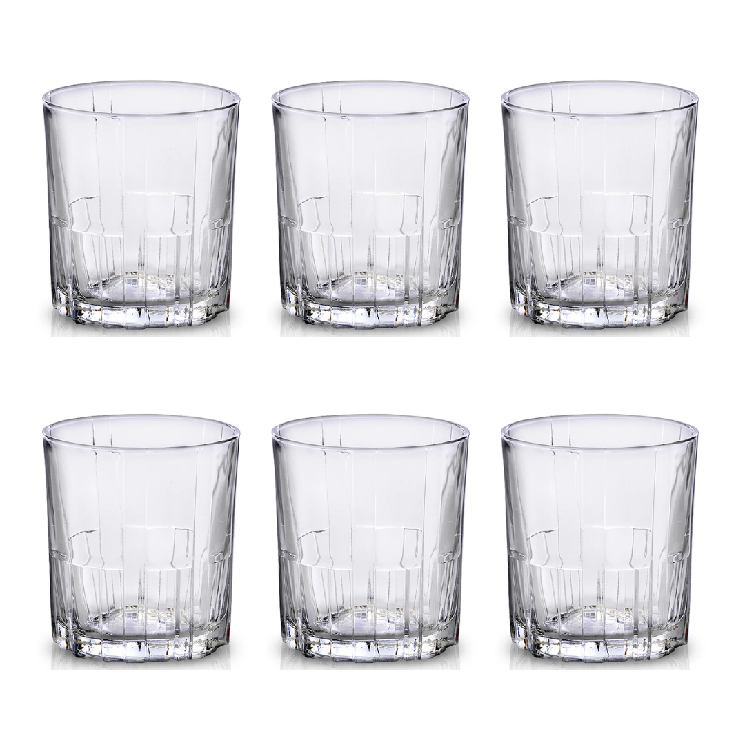 Jazz® Glass Tumbler (Set of 6), 21cL/7oz - Clear
