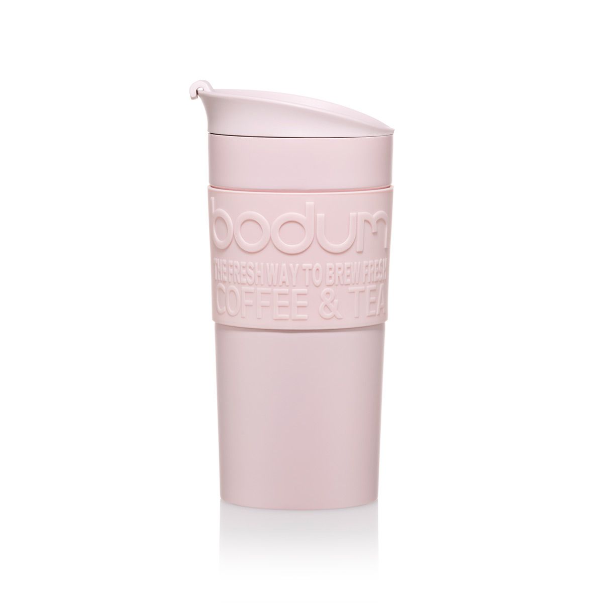 Travel Mug Stainless Steel (Colored Body), 0.35L/12oz - Strawberry