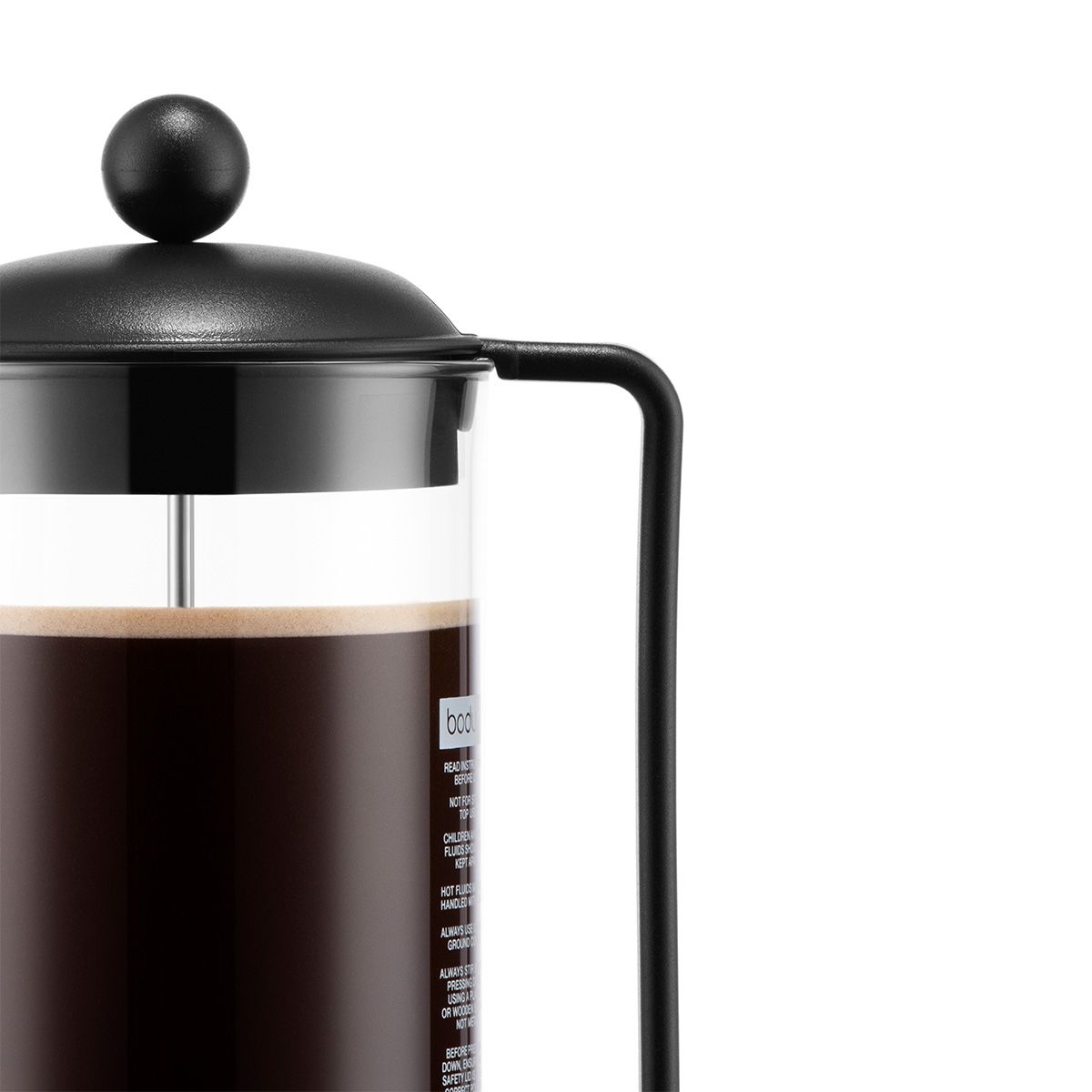 Brazil Coffee Maker 8 Cup, 1 L - Black