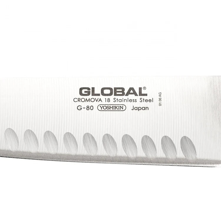 Santoku Knife (Fluted) - 18cm (G-80)