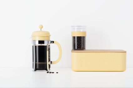 Caffettiera Coffee Maker 8Cup, 1.0L/34oz - Yellow