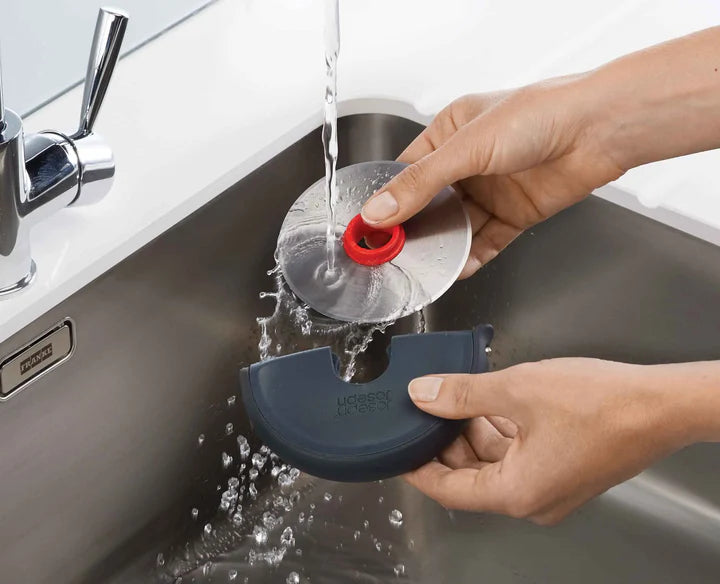 Disc Easy-Clean Pizza Wheel - Grey/Red