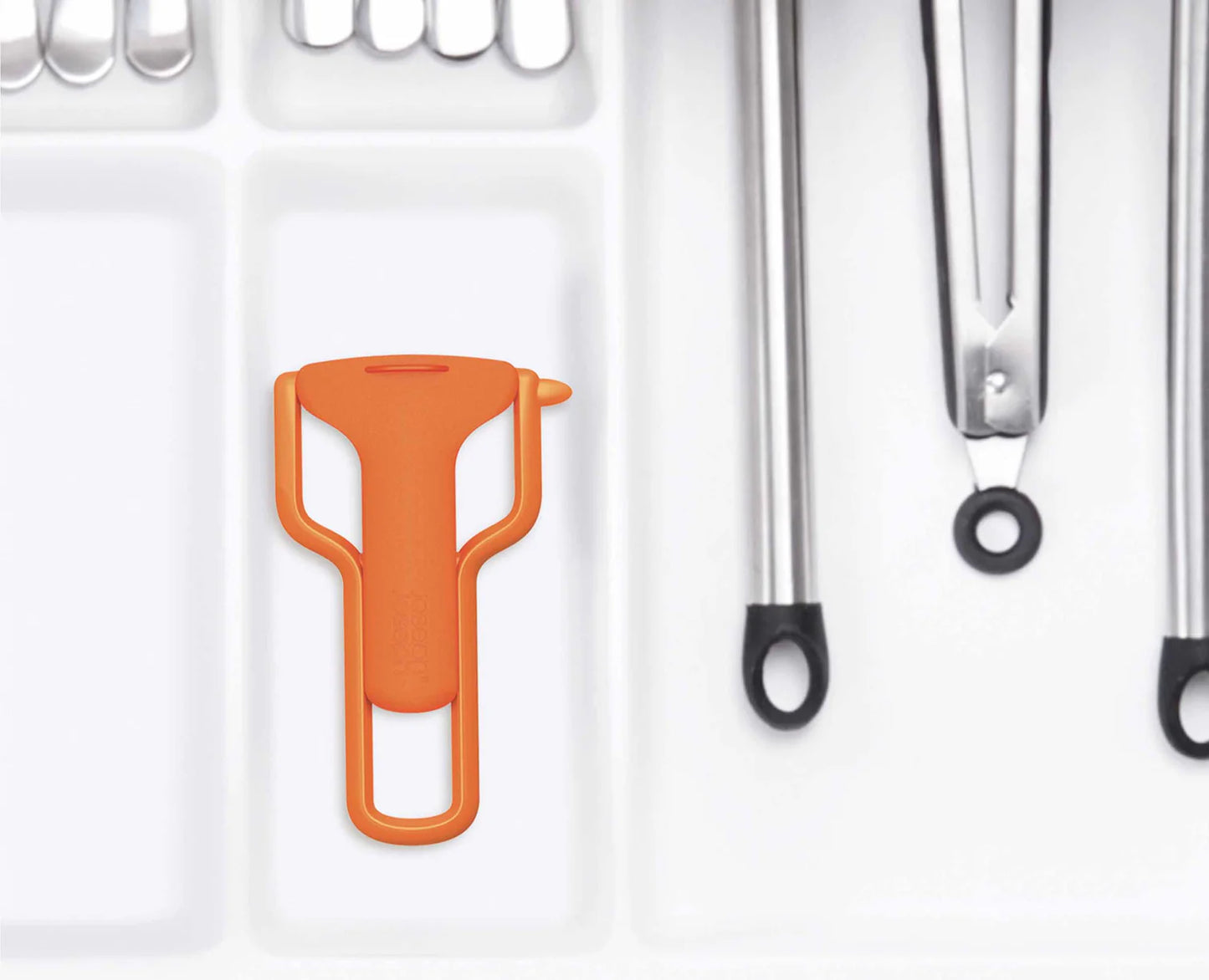 Safestore Straight Peeler with Blade Guard - Orange