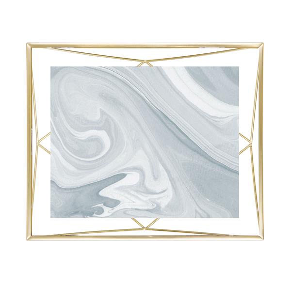 Prisma Picture Frame 8" x 10" - Matte Brass