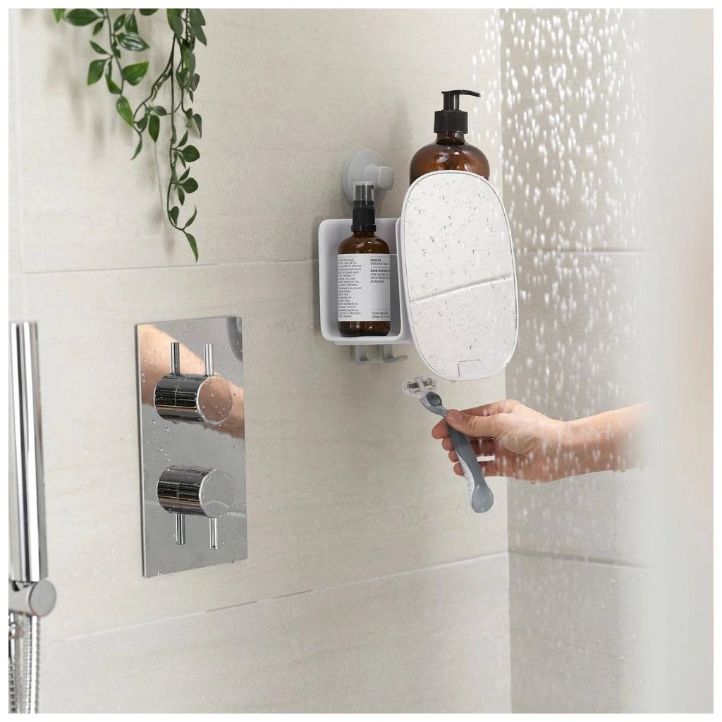 Easystore Compact Shower Caddy - White