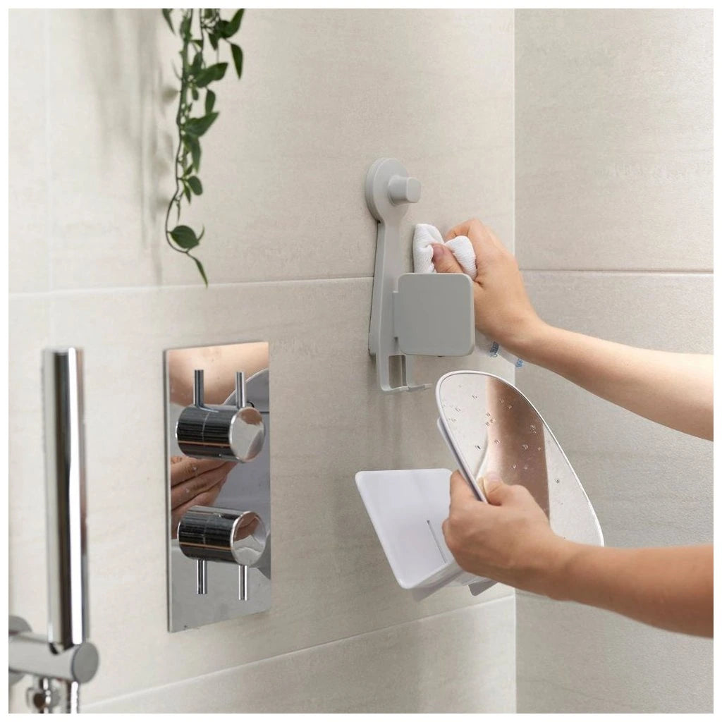 Easystore Compact Shower Caddy - White