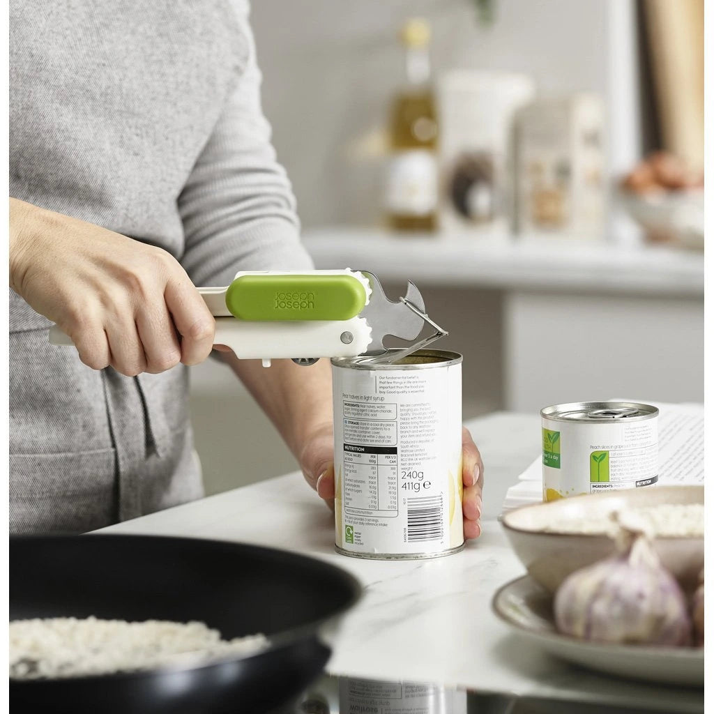 DUO 3-in-1 Can Opener - White/Green
