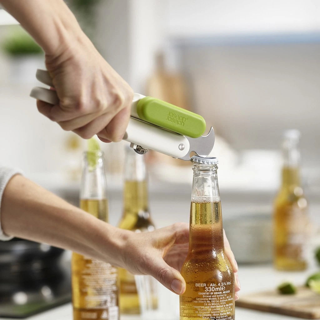 DUO 3-in-1 Can Opener - White/Green
