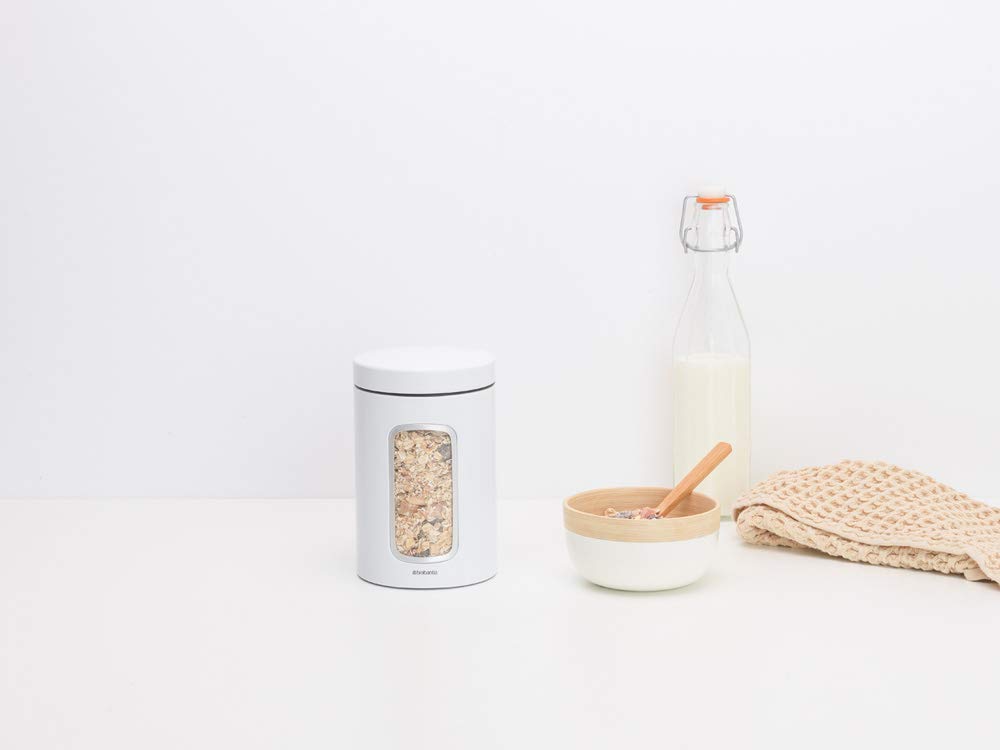 Window Canister 1.4 Litre - White