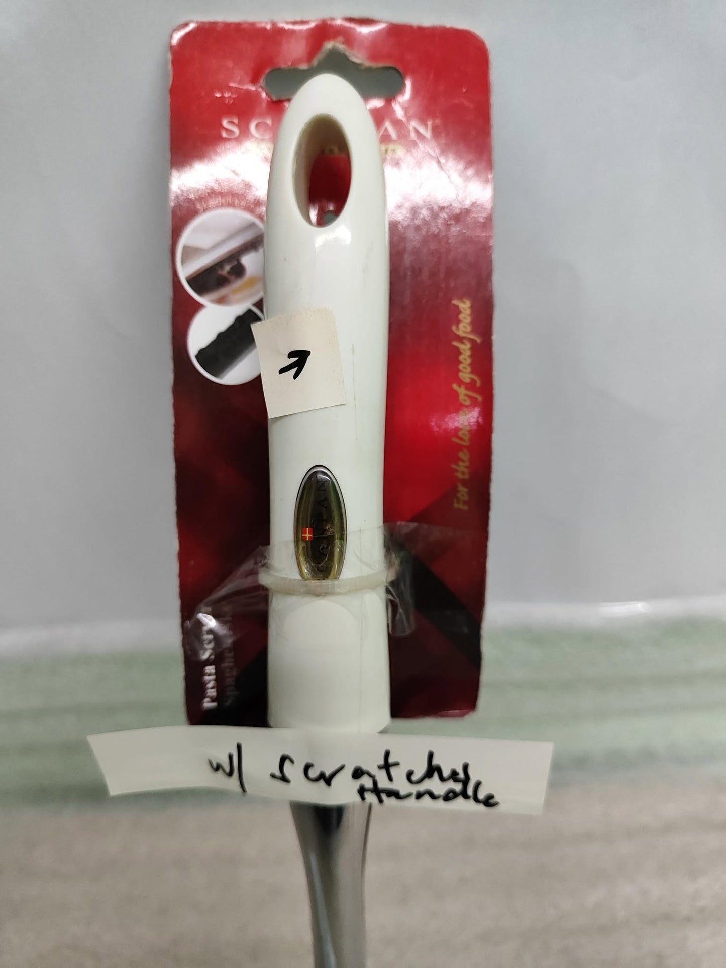[CLEARANCE - Scanpan] Pasta Server - Stainless Steel & Nylon