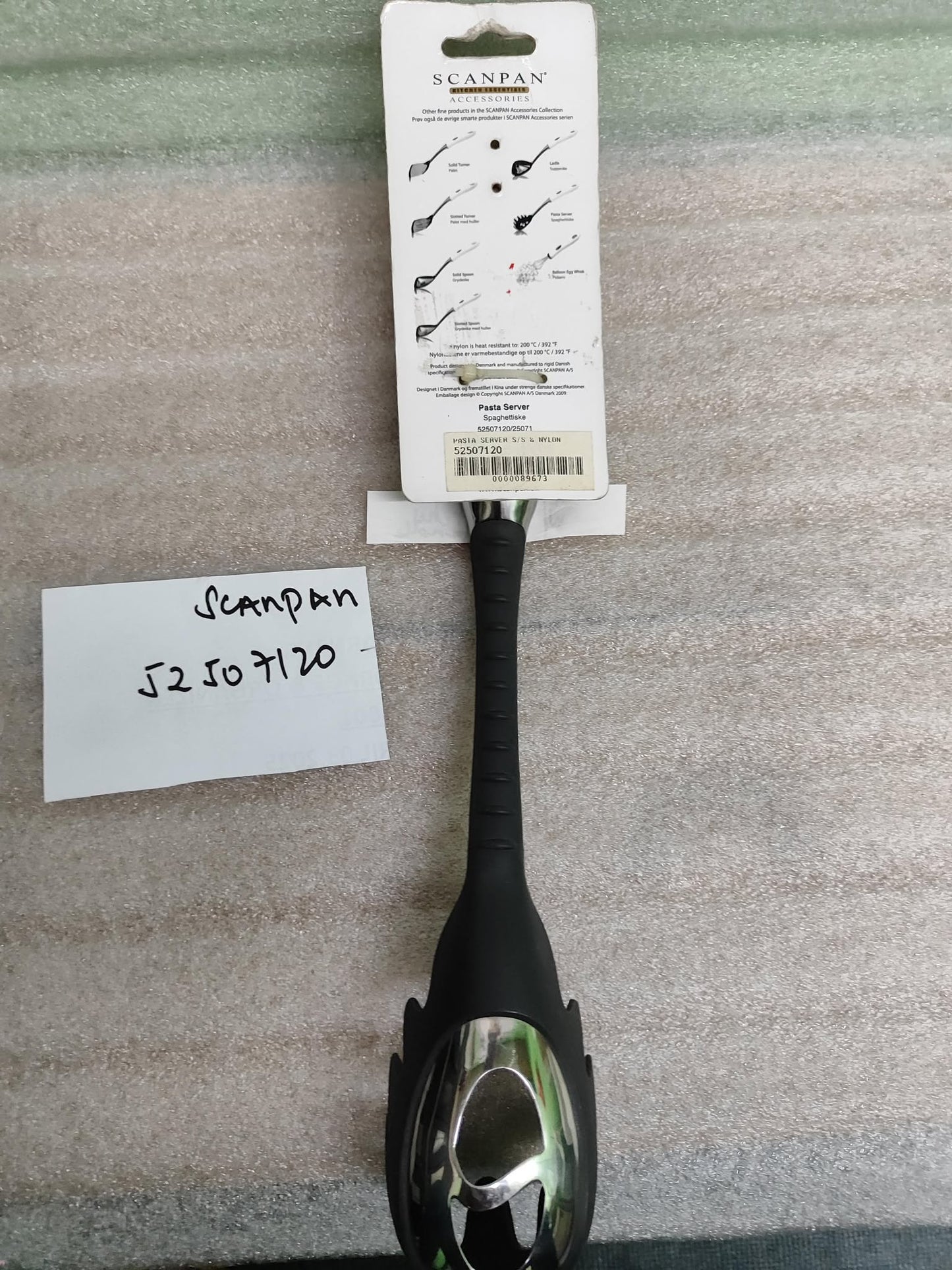 [CLEARANCE - Scanpan] Pasta Server - Stainless Steel & Nylon