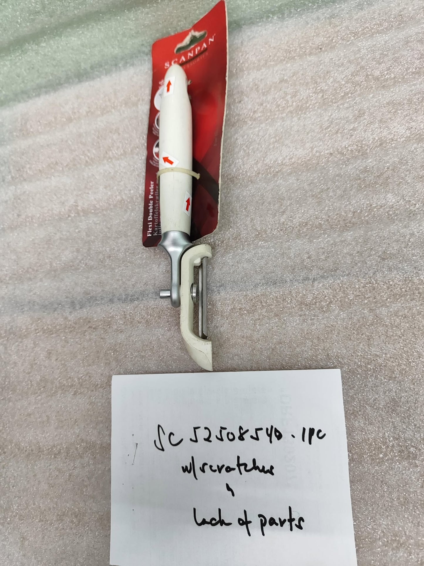 [CLEARANCE - Scanpan] Flexi Double Peeler - Essential
