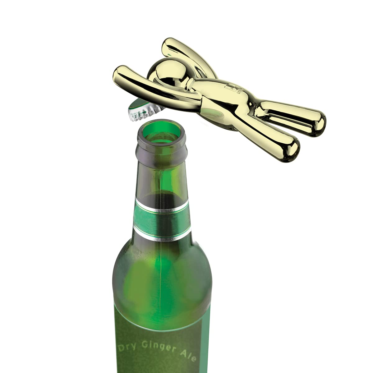 Buddy Corkscrew & Bottle Opener - Brass