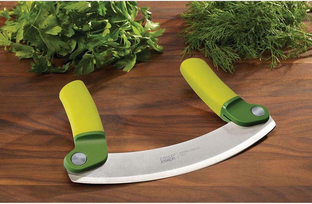 Mezzaluna Folding Herb Chopper - Green