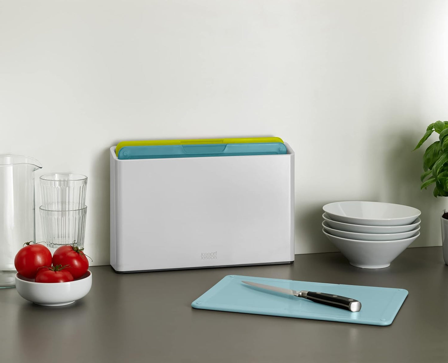 DUO 3-Piece Chopping Board Set with Case - Opal