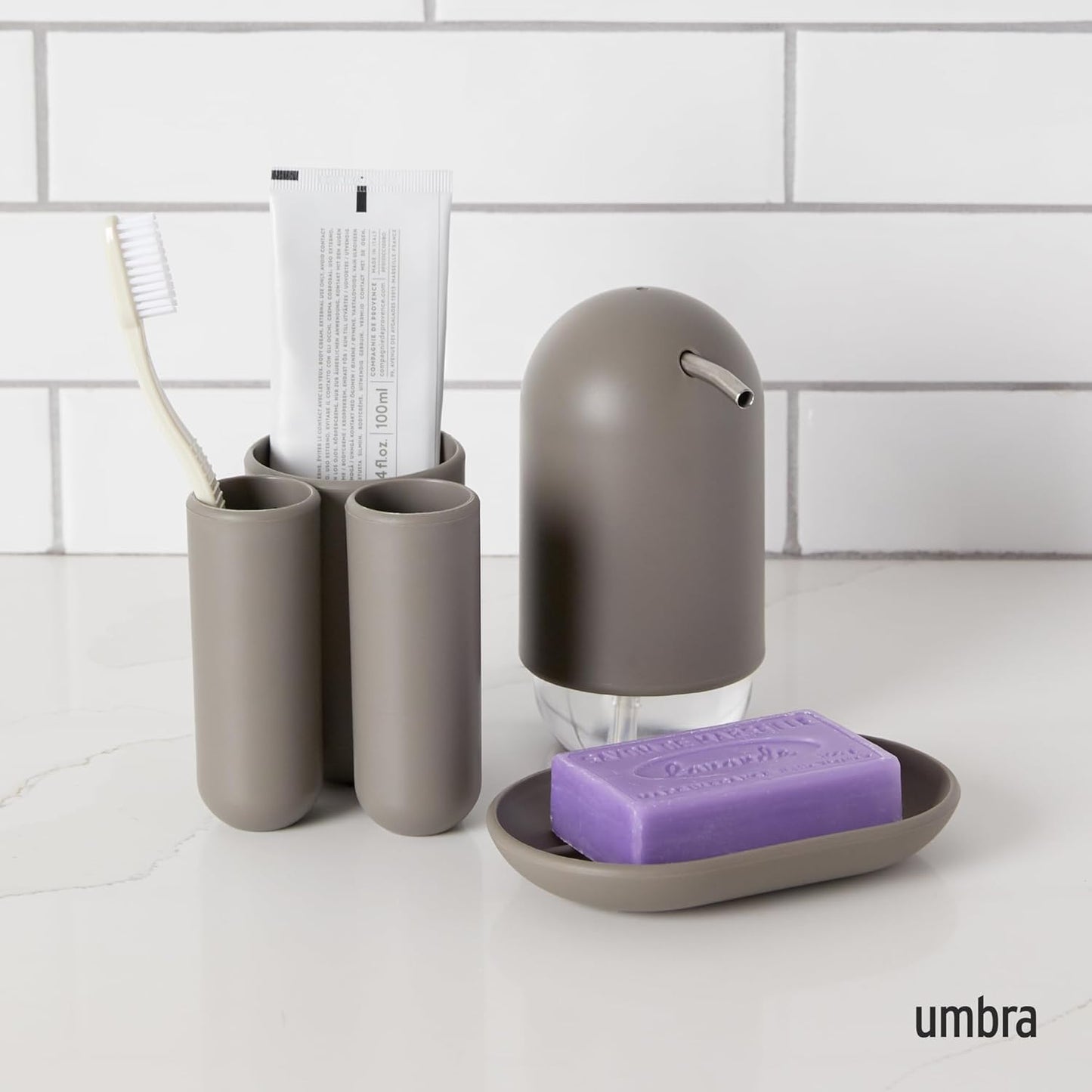 Touch Toothbrush Holder - Grey